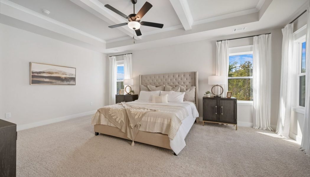 Furnished interior in a model home at Ponderosa Farms Manor in Gainesville (Image 32). Furnished interior in a model home at Ponderosa Farms Manor in Gainesville (Image 32).