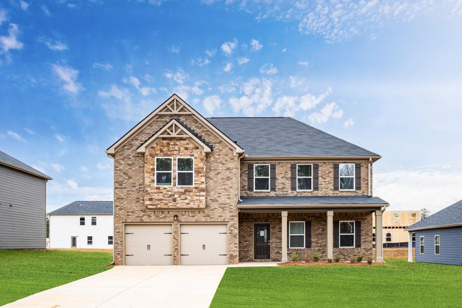 Fern Dale New Homes in Fairburn, GA.  - Slide 2