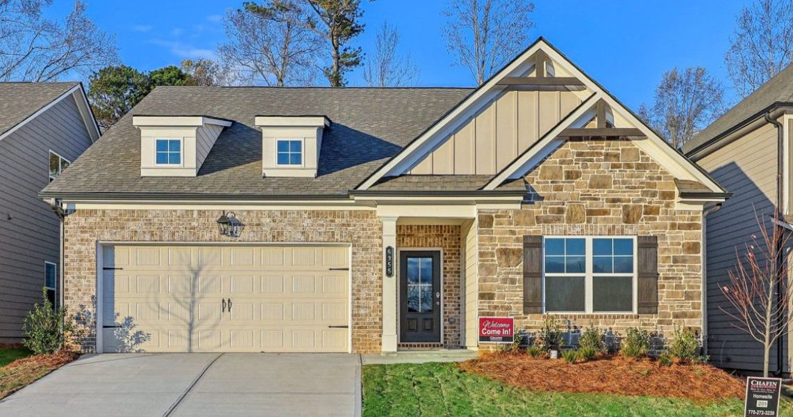 Front exterior of a home in the Garland Meadows community, located in Cartersville, GA (Image 1). Front exterior of a home in the Garland Meadows community, located in Cartersville, GA (Image 1).