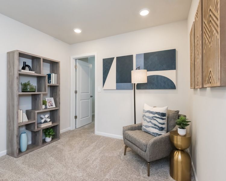 Extra space upstairs for whatever you need, whenever you need it.