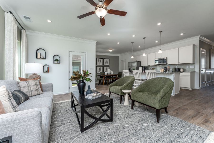 The Braselton II - Open Living