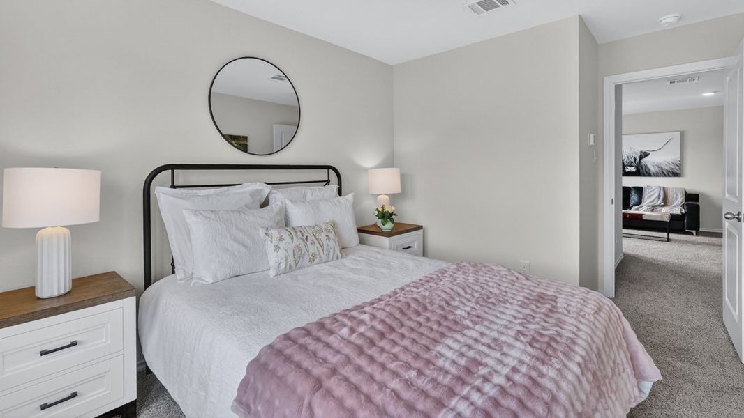 Furnished interior in a model home at Forestbrook Estates in Paris (Image 45).