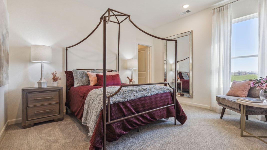 Furnished interior in a model home at Village on Main Street in Frisco (Image 44). Furnished interior in a model home at Village on Main Street in Frisco (Image 44).