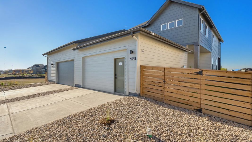 Exterior details of a home in Trailside on Harmony, Timnath (Image 4). Exterior details of a home in Trailside on Harmony, Timnath (Image 4).