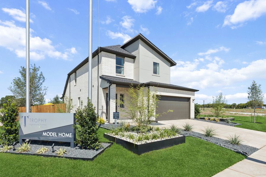 Lowry Trails Magnolia Model Home in Princeton TX by Trophy Signature Homes