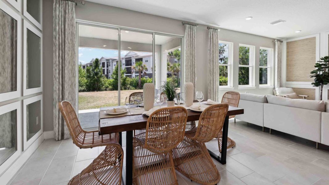 Furnished interior in a model home at Ridge at Heath Brook in Ocala (Image 22). Furnished interior in a model home at Ridge at Heath Brook in Ocala (Image 22).