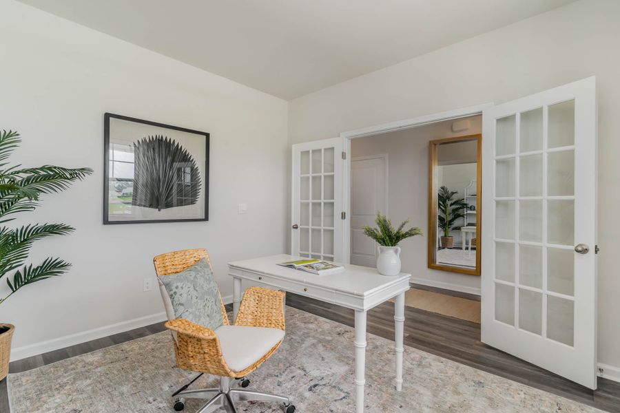 Furnished interior in a model home at Heather Glen in Little River (Image 39). Furnished interior in a model home at Heather Glen in Little River (Image 39).