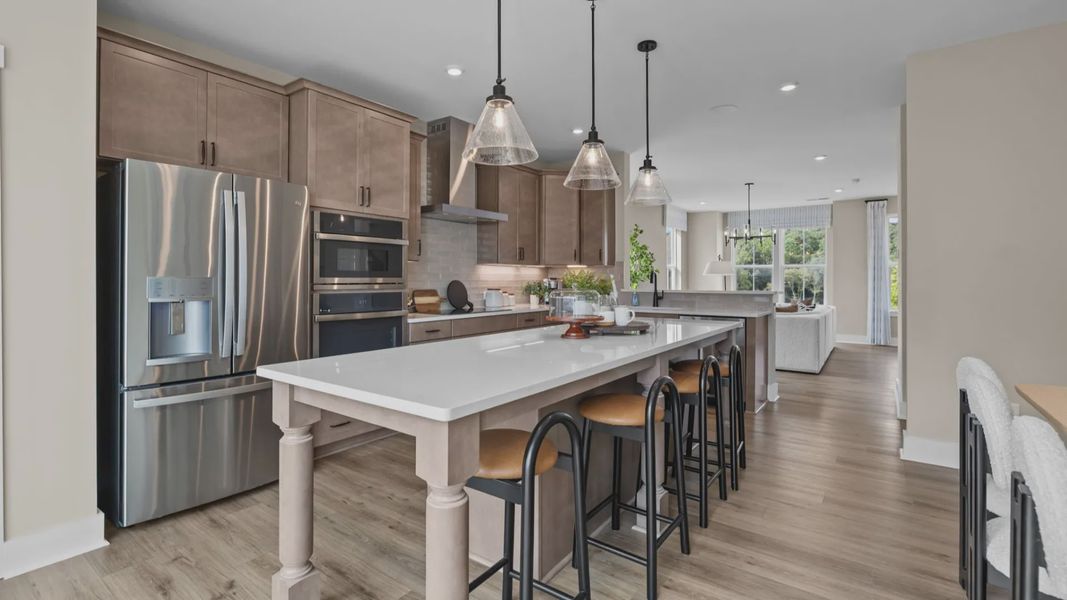 The Landon Plan by DRB Homes in River District Charlotte NC - Kitchen