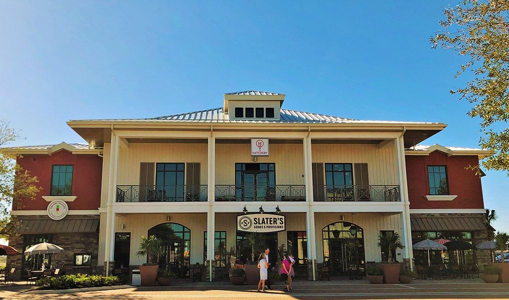 Front exterior of a home in the Palmetto Landing at Babcock Ranch community, located in Punta Gorda, FL (Image 16).