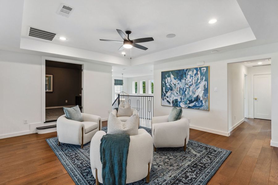 American Legend Homes' 60' model in Ten Mile Creek - Game Room American Legend Homes' 60' model in Ten Mile Creek - Game Room