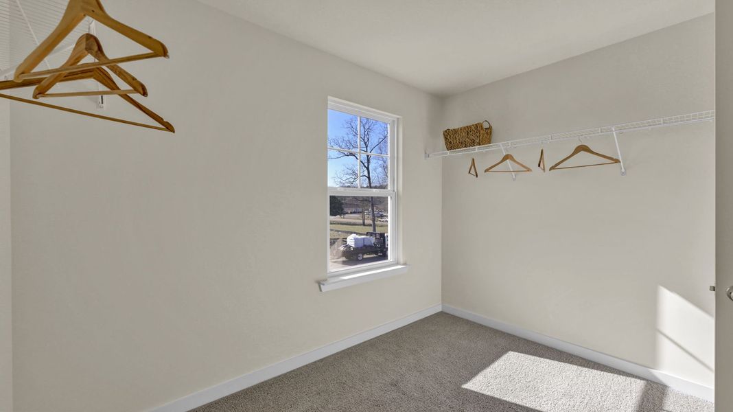 Furnished interior in a model home at Polo Fields in Kingsport (Image 34).