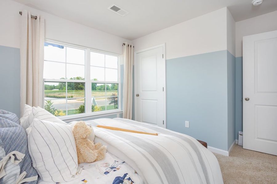 Furnished interior in a model home at Lacy Farm in Graham (Image 23). Furnished interior in a model home at Lacy Farm in Graham (Image 23).