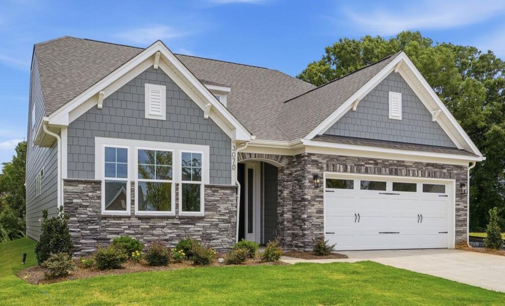 Front exterior of a home in the The Grove at Bratton Park community, located in York, SC (Image 11). Front exterior of a home in the The Grove at Bratton Park community, located in York, SC (Image 11).