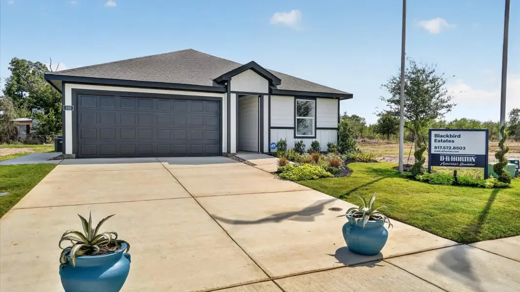 Front exterior of a home in the Blackbird Estates community, located in Mineral Wells, TX (Image 10).