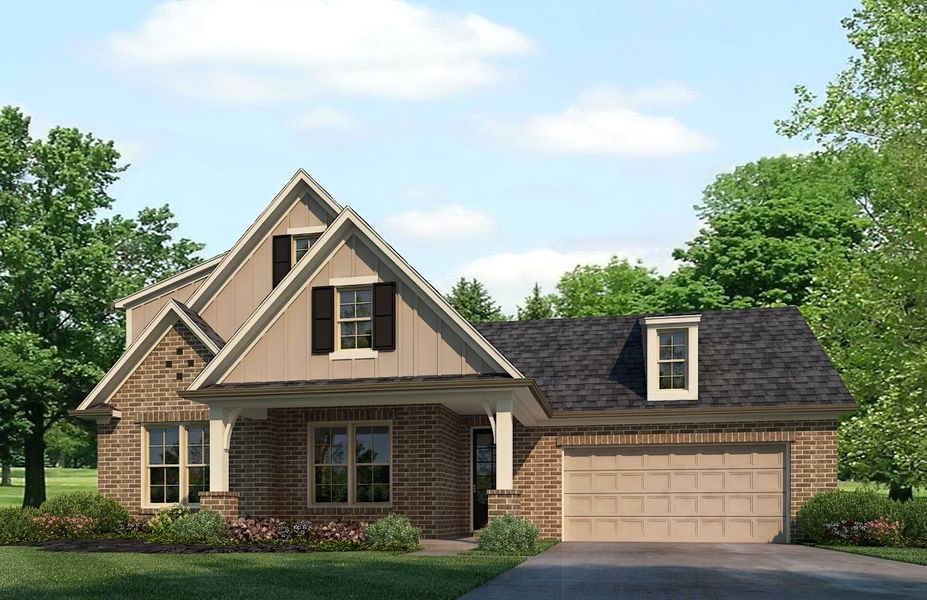 Front exterior of a home in the Twin Oaks community, located in Oakland, TN (Image 22). Front exterior of a home in the Twin Oaks community, located in Oakland, TN (Image 22).