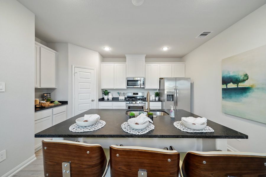 Granger Pines Model Home - Kitchen Granger Pines Model Home - Kitchen