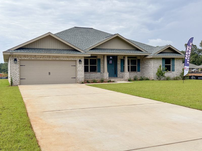 Front exterior of a home in the Silvercrest community, located in Crestview, FL (Image 2).