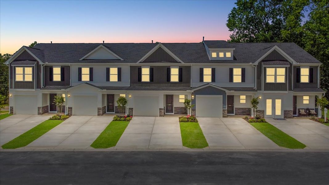 Front exterior of a home in the Meece community, located in Easley, SC (Image 1).