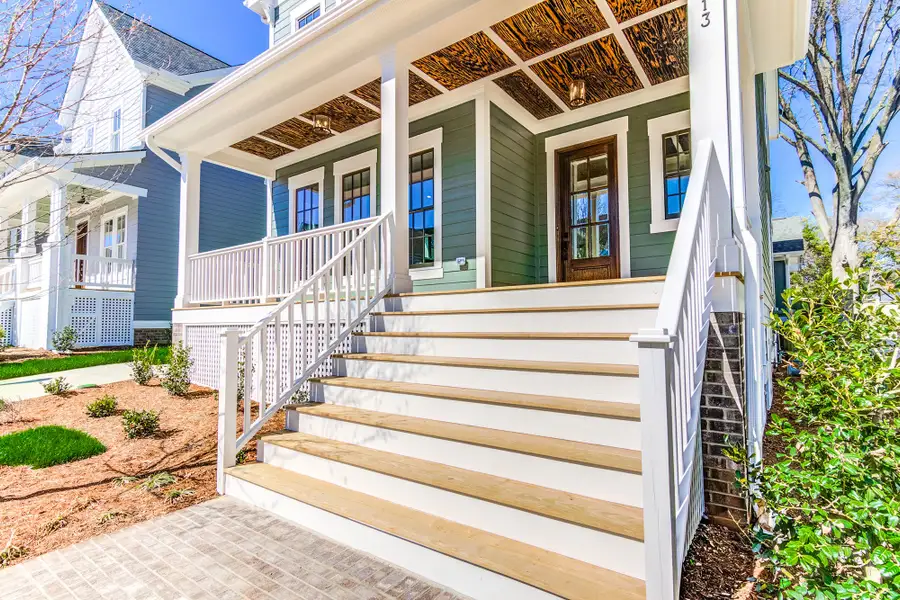 Exterior details of a home in Oakdale at Mordecai - Raleigh - Robuck Homes, Garner (Image 4). Exterior details of a home in Oakdale at Mordecai - Raleigh - Robuck Homes, Garner (Image 4).