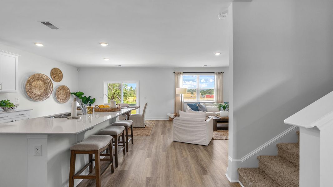Furnished interior in a model home at The Lakes at North Glynn in Brunswick (Image 11). Furnished interior in a model home at The Lakes at North Glynn in Brunswick (Image 11).
