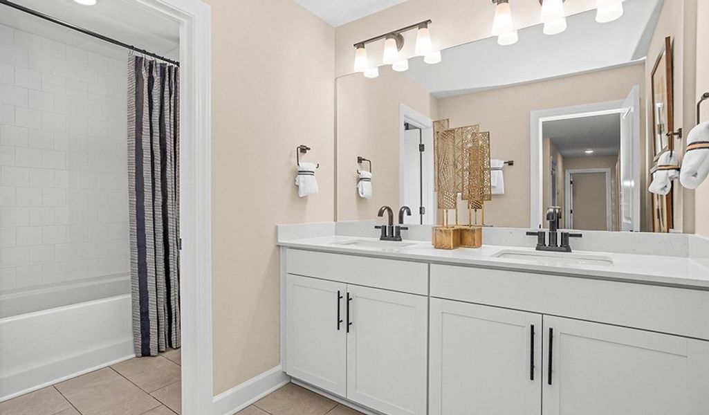 Furnished interior in a model home at Lynwood Station in Mount Juliet (Image 23). Furnished interior in a model home at Lynwood Station in Mount Juliet (Image 23).