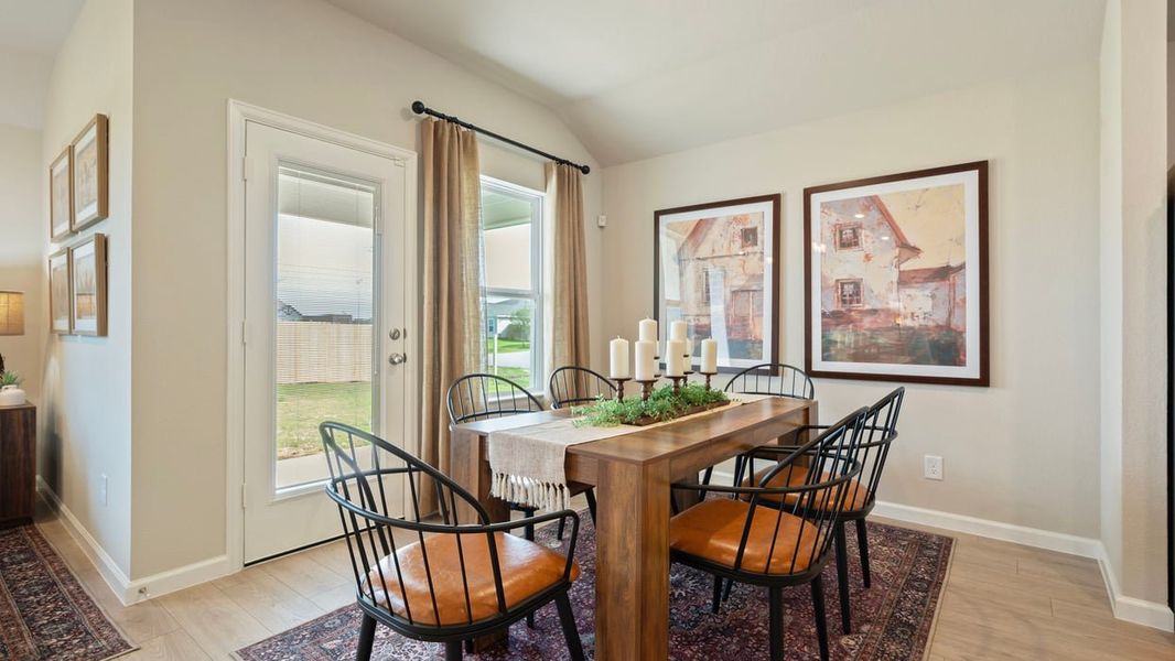 Furnished interior in a model home at Grand Lake in Snook (Image 6).
