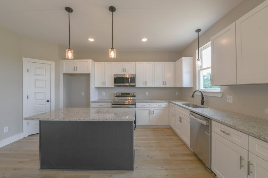 Furnished interior in a model home at Judah Hills in Cross Plains (Image 5).