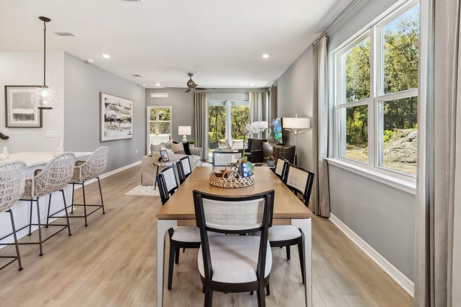 Spacious Open Living Space