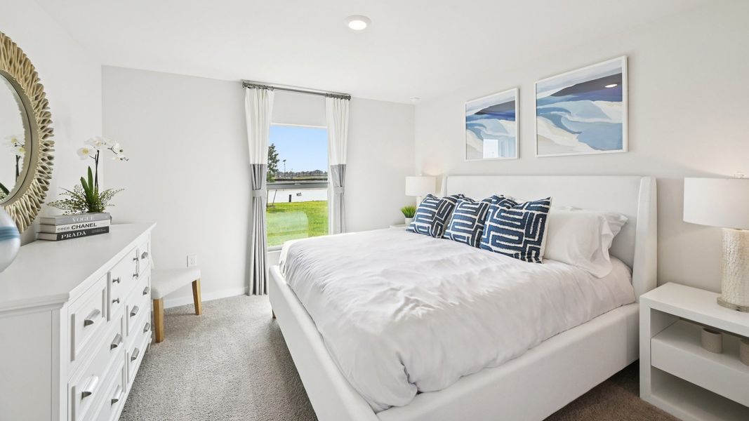 Furnished interior in a model home at Cape Coral Well & Septic in Cape Coral (Image 39).