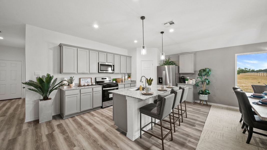 Furnished interior in a model home at Reserve at Mallard Lakes in Orange (Image 5). Furnished interior in a model home at Reserve at Mallard Lakes in Orange (Image 5).