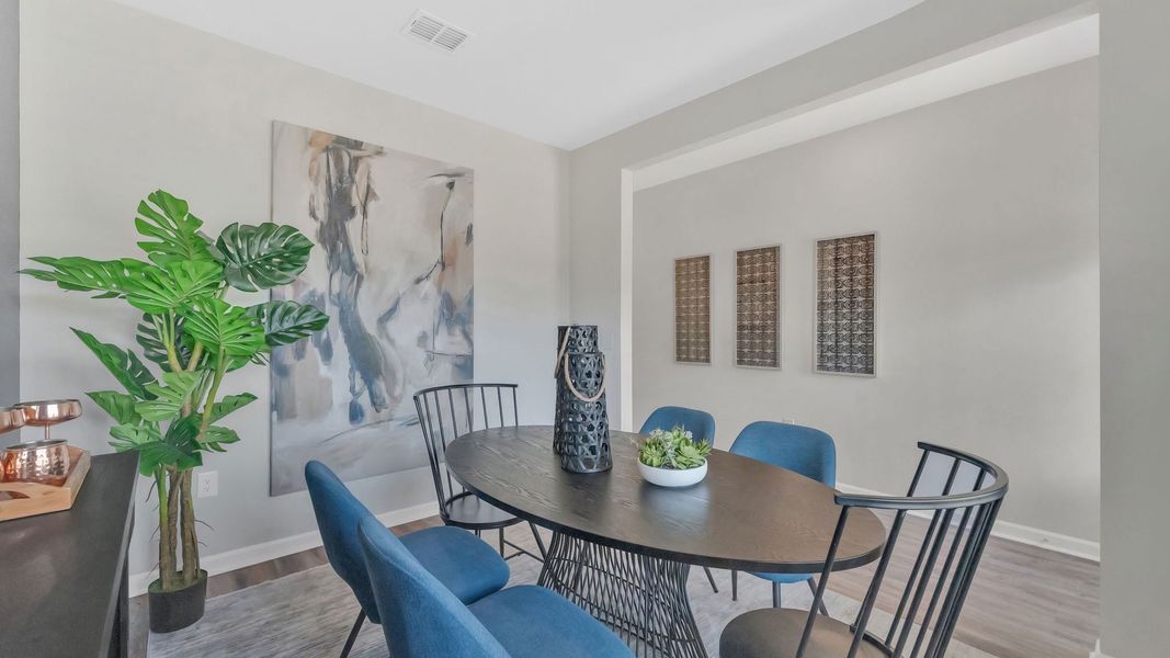 Furnished interior in a model home at Archer's Pointe in Johnson City (Image 21).