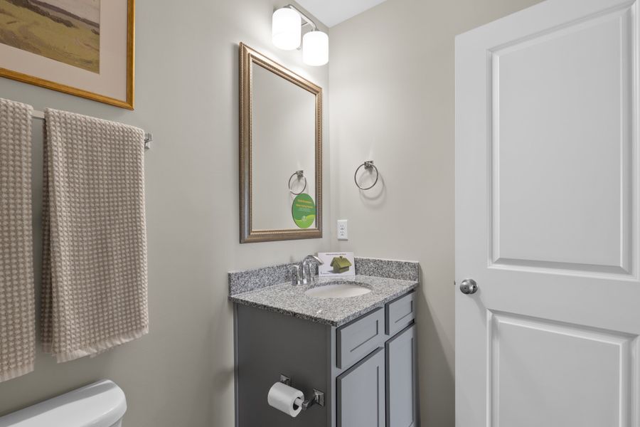 Furnished interior in a model home at Crystal Downs in Sumter (Image 33).