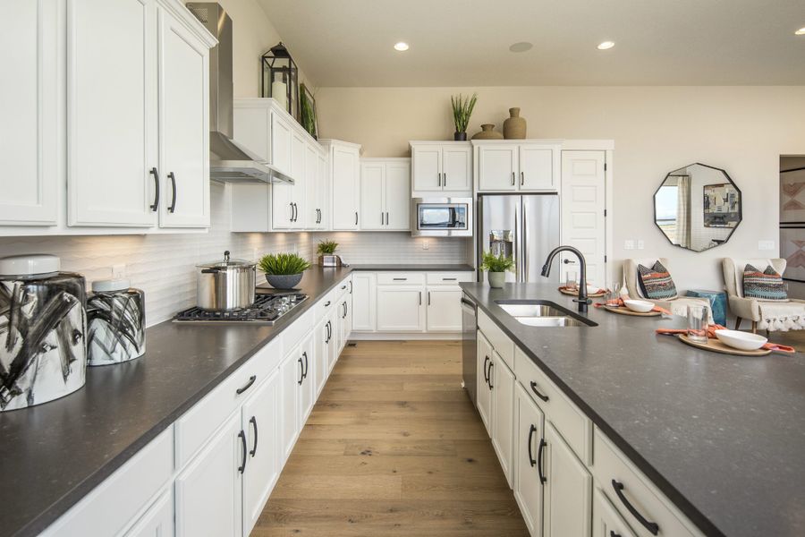 Plan C502 Kitchen by American Legend Homes