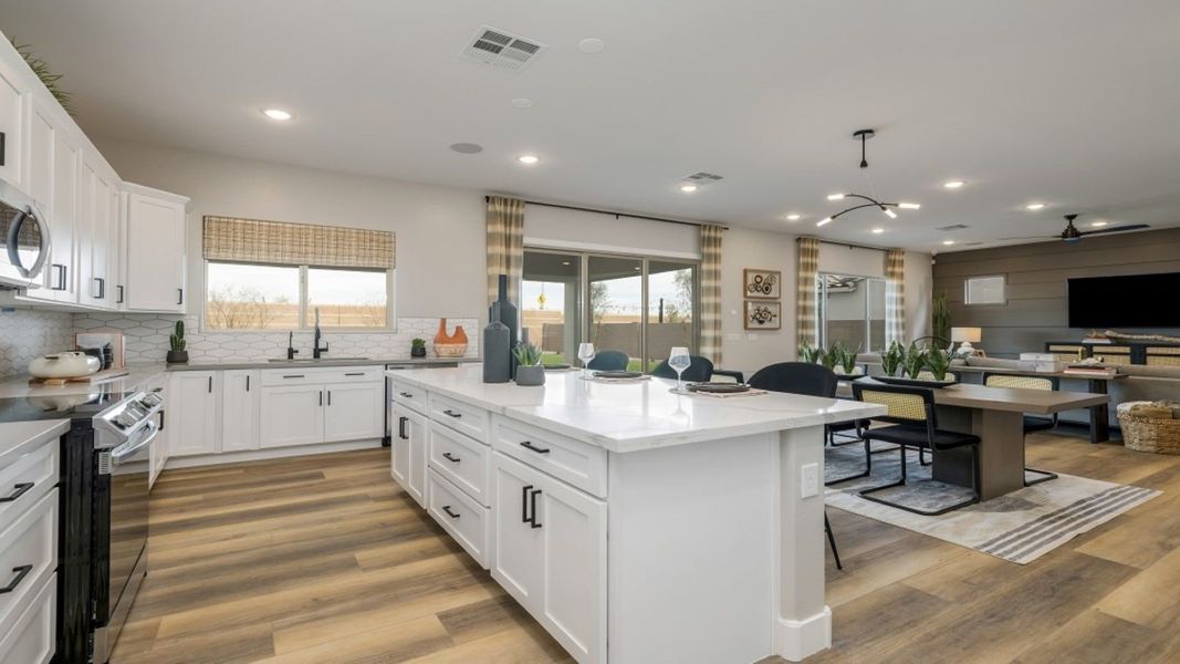 Furnished interior in a model home at Eminence at Alamar in Avondale (Image 11).