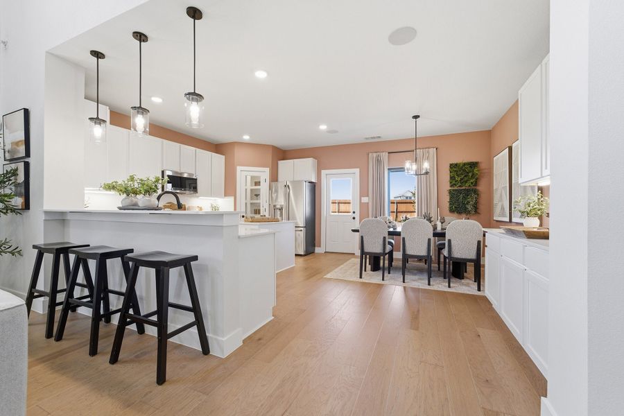 Furnished interior in a model home at Heartland in Heartland (Image 26).