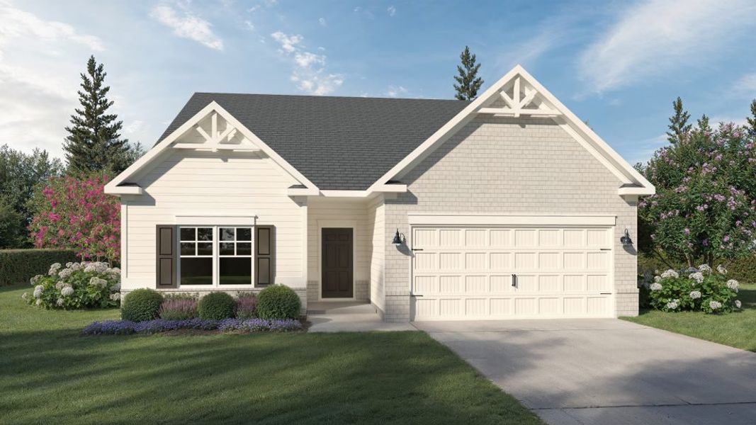 Front exterior of a home in the Pevensie Manor community, located in Powder Springs, GA (Image 7).