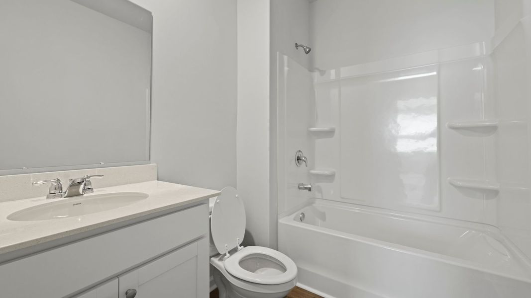 Furnished interior in a model home at The Oaks at Center Station in Hollywood (Image 11).