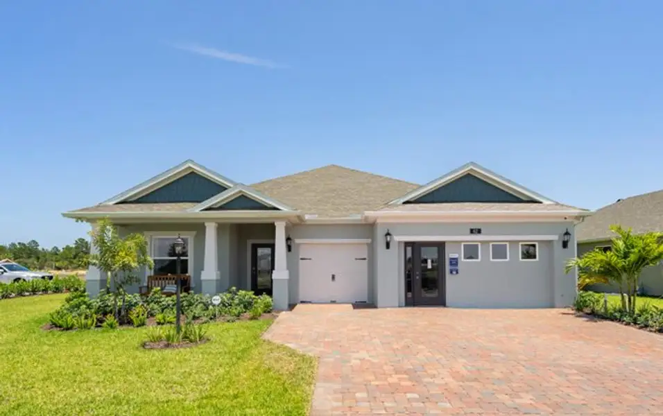 Front exterior of a home in the Spirit Of Sebastian community, located in Sebastian, FL (Image 2). Front exterior of a home in the Spirit Of Sebastian community, located in Sebastian, FL (Image 2).