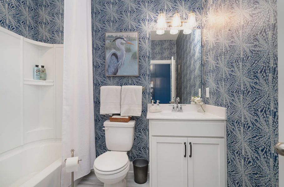 Furnished interior in a model home at Gardens of Three Rivers in Murfreesboro (Image 7). Furnished interior in a model home at Gardens of Three Rivers in Murfreesboro (Image 7).