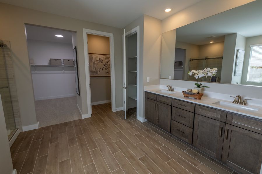 Furnished interior in a model home at Legacy Place in Glendale (Image 18). Furnished interior in a model home at Legacy Place in Glendale (Image 18).