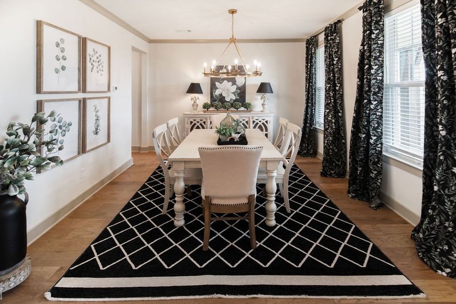 Furnished interior in a model home at Lockwood in Collierville (Image 27). Furnished interior in a model home at Lockwood in Collierville (Image 27).