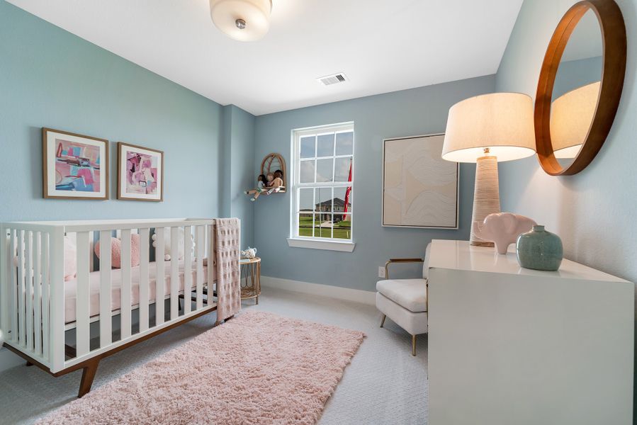 Furnished interior in a model home at Bluestem in Brookshire (Image 44). Furnished interior in a model home at Bluestem in Brookshire (Image 44).