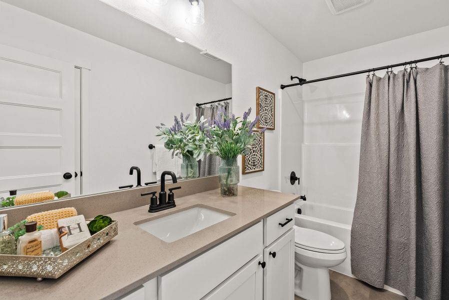 Furnished interior in a model home at Willowbrook in Madras (Image 19).