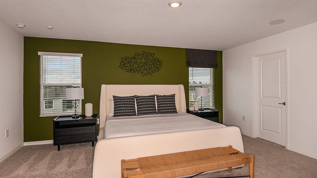 Furnished interior in a model home at Marion Creek in Haines City (Image 54).