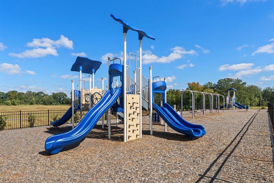 Let the little ones run off some energy with new neighborhood friends at the playground!