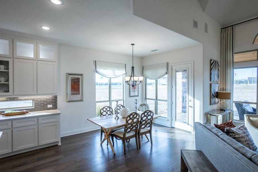 Furnished interior in a model home at Parker Ranch in Parker (Image 8).