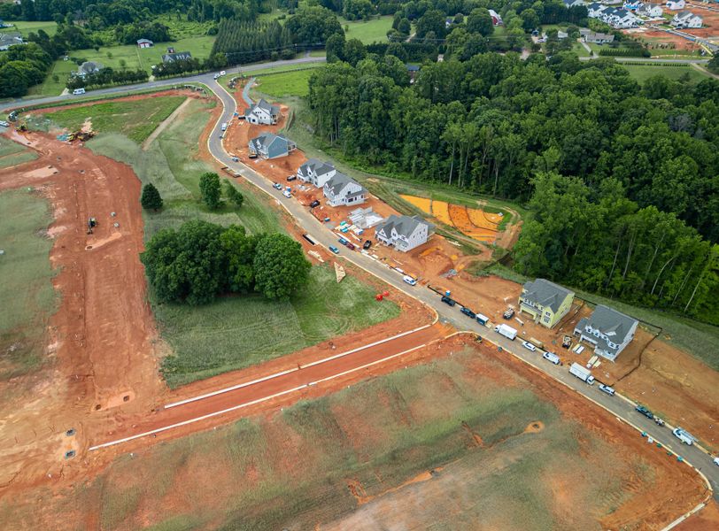 Site preparation and early development at Preserve at Mayes Meadow in Cornelius, NC (Image 27).