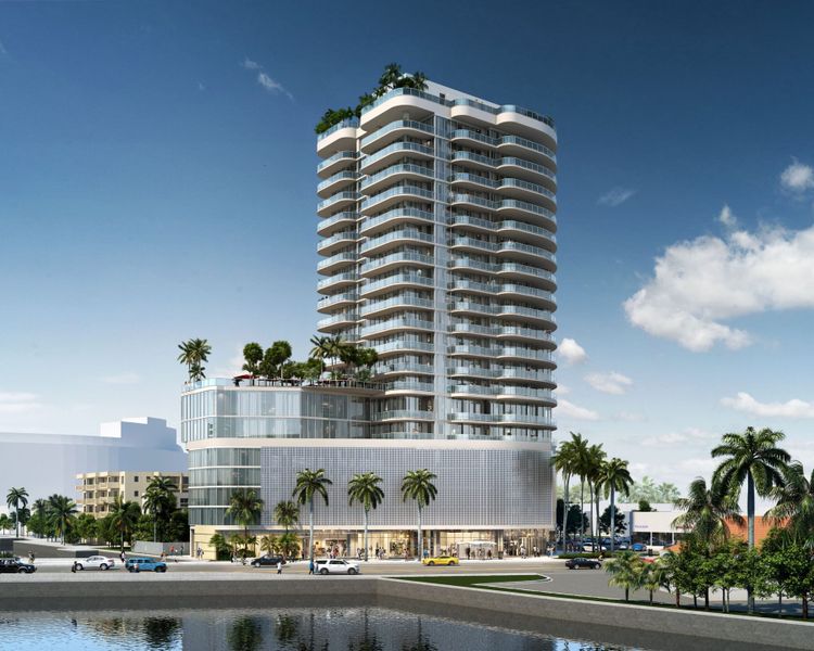 Condo located in 880 71st Street, Miami Beach, highlighting architectural design (Image 1). Condo located in 880 71st Street, Miami Beach, highlighting architectural design (Image 1).