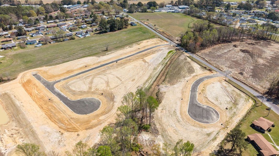 Site preparation and early development at Hobbs Farm in Ayden, NC (Image 24).