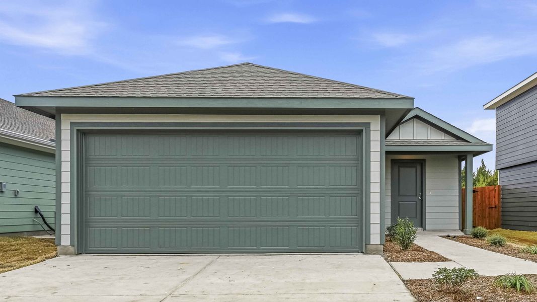Front exterior of a home in the Maplewood Meadows community, located in Talty, TX (Image 9). Front exterior of a home in the Maplewood Meadows community, located in Talty, TX (Image 9).